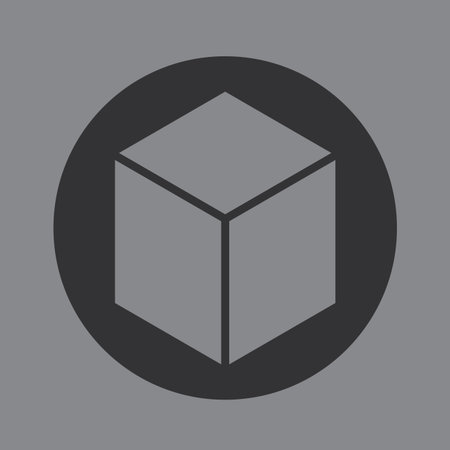 box icon symbolのイラスト素材