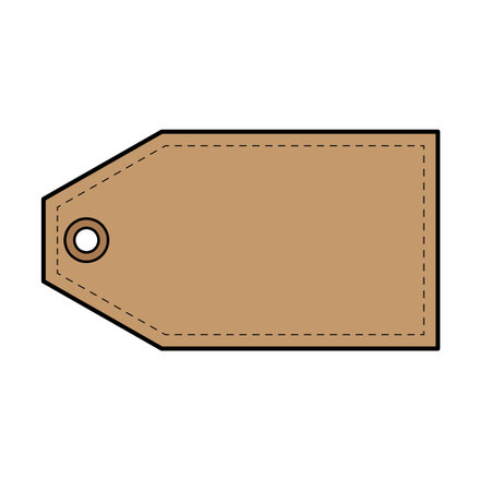 labels illustration vector on white backgroundのイラスト素材