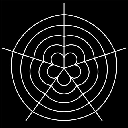 white spider vector illustration on  backgroundのイラスト素材