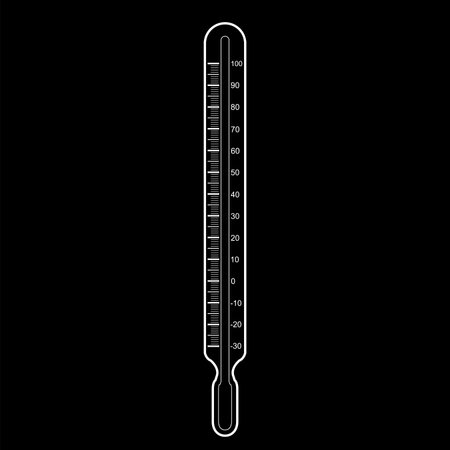 thermometers  Vector illustrationのイラスト素材