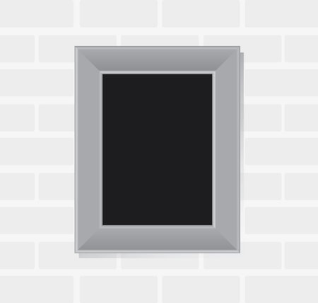 Photo frame on background vector illustration.のイラスト素材