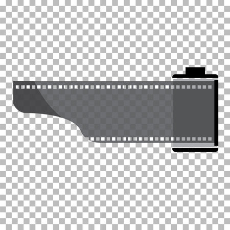Blank film frame stock illustration. Image of frame film  vectorのイラスト素材