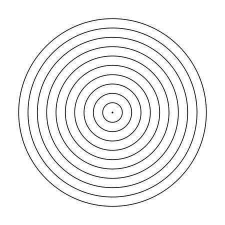 blank arrow  target  blank gun target paper shooting target blank target background target paper shooting on white backgroundのイラスト素材