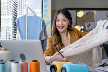Female designer business owner, Tailoring business owner