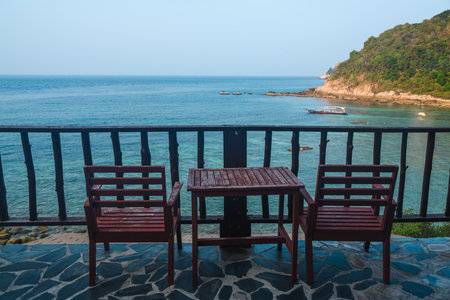 Koh tao islands in Thailand. Famous tourist attractions. Popular tourist destinations.の写真素材