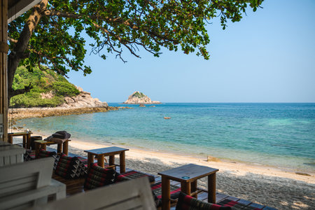 Koh tao islands in Thailand. Famous tourist attractions. Popular tourist destinations.の写真素材