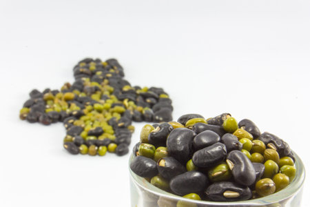 asia nut art Design isolatedの写真素材