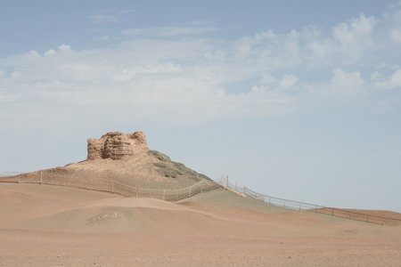 Yang Guan Pass, Gobi dessert, ancient silk road