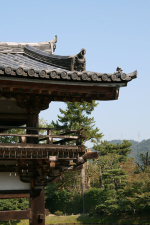 Byodoin temple in Uji, near Kyoto in Japanのeditorial素材