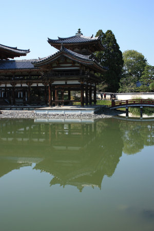 Byodoin temple in Uji, near Kyoto in Japan