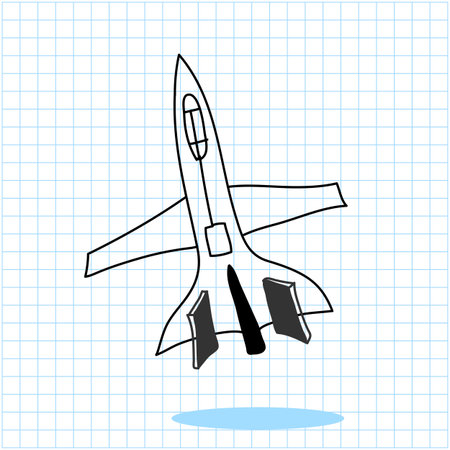 cartoon hand drawing imagination and creativityのイラスト素材