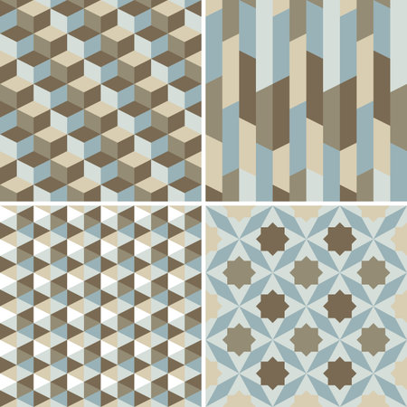 abstract geometric pattern background for designのイラスト素材