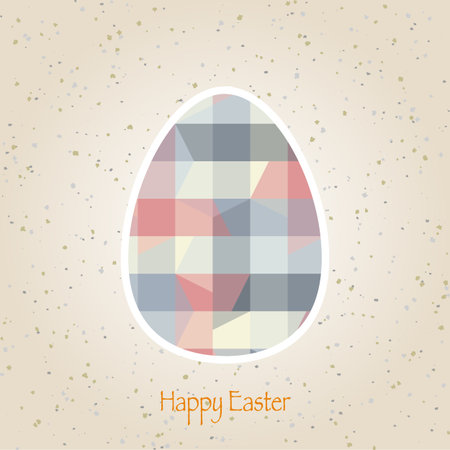 easter eggs retro pattern vectorのイラスト素材