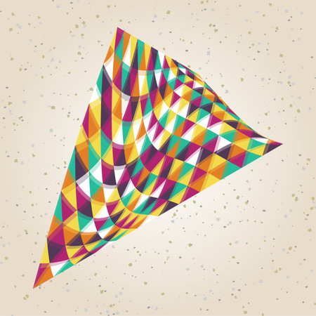 abstract retro geometric seamless pattern for designのイラスト素材