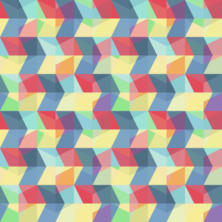 abstract pastel geometric pattern vector illustration