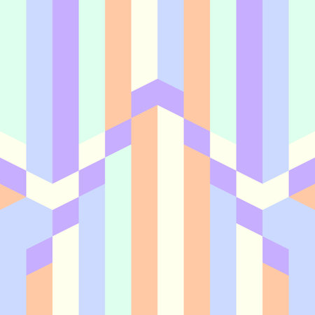 abstract retro art deco geometric pattern illustrationのイラスト素材