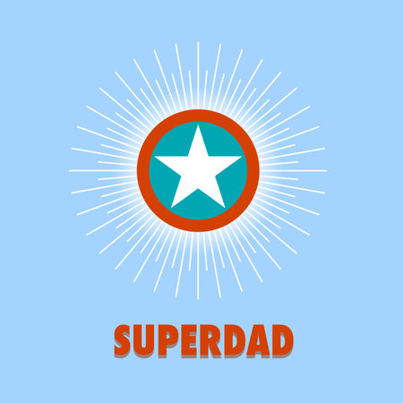 fathers day vintage retro badge and label type font background vector illustration sign and symbol happy dad happy father designのイラスト素材