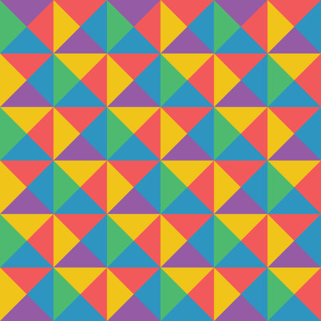 Vector abstract colorful geometric pattern retro and art deco style. Illustration for design...