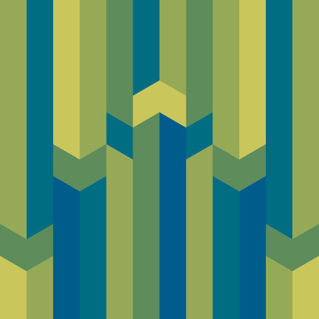 Abstract geometric graphic pattern green color tone background vector illustration for green, eco, organic concept design idea esp10のイラスト素材