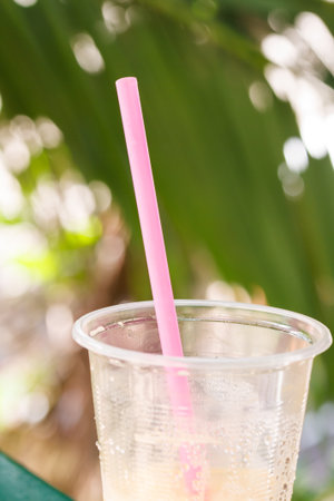 Drink a cup of cold water andの写真素材