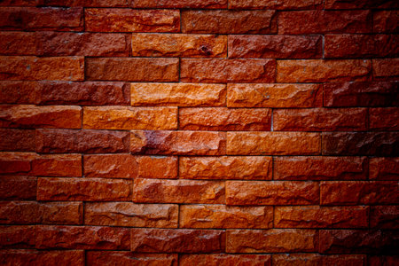 Old Brown Bricks Wall Pattern