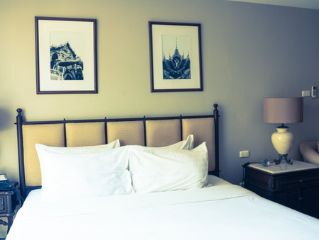 BANGKOK, THAILAND - SEPTEMBER 13: Rooms in Bangkok city center. On September 13, 2014 on Sukhumvit Road, Bangkok, Thailand.のeditorial素材