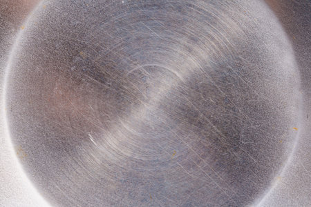 Background texture of old aluminumの写真素材