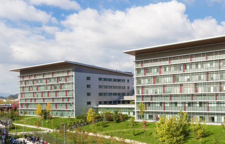 New  modern Hospital  - Bergamoの写真素材