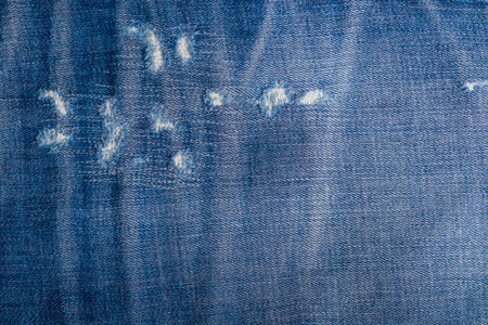 worn out jeansの写真素材