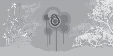 bamboo artのイラスト素材