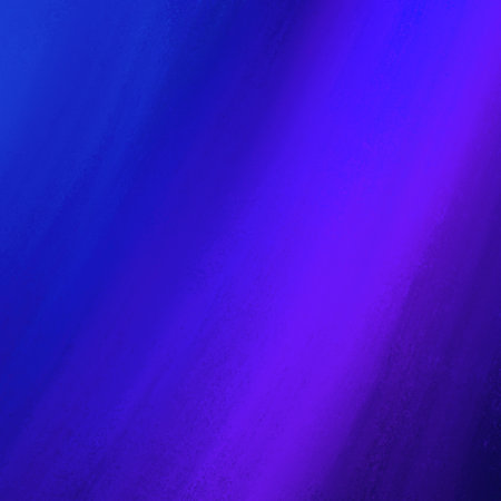 abstract blue background, beams of light angled from corner borders, blue purple streaks of paint in...
