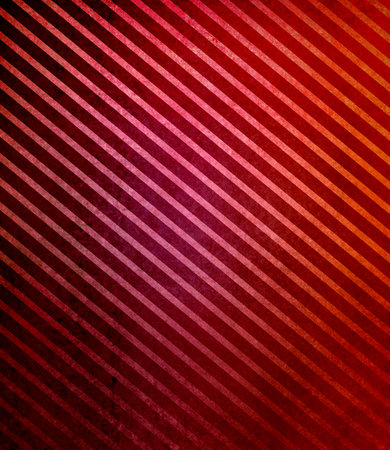 red background with black stripes in diagonal pattern and faint textureの写真素材