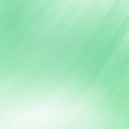 abstract white and green background, faded blurred streaks of paint in diagonal pattern
