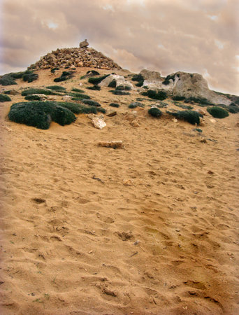 Tomb of the kings in Pafos Cyprusのeditorial素材