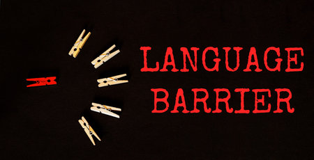 red and brown text