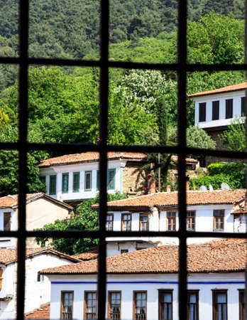 Sirince is the most famous village with  fruit vine in Smyrna, Turkeyのeditorial素材