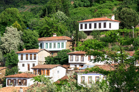 Sirince is the most famous village with  fruit vine in Smyrna, Turkeyのeditorial素材