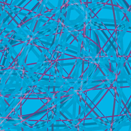 Abstract Lines blue, purple on blue Vector のイラスト素材