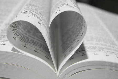 Book hart の写真素材