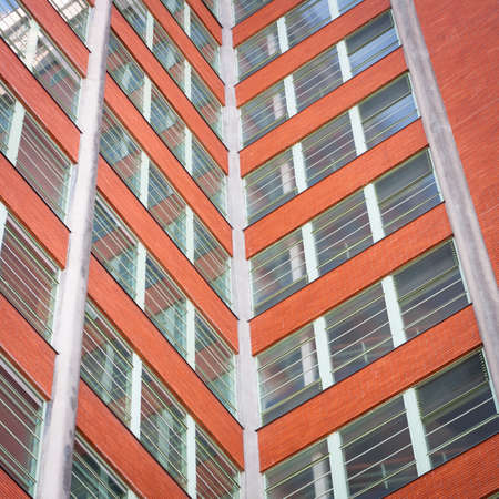 Architectural commercial building concept background - closeup of the famous Bataのeditorial素材