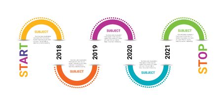 Abstract infographics number options template with steps, with 4 label. Can be used for workflow layout, diagram, business step options, banner, web design. Vector eps 10.のイラスト素材