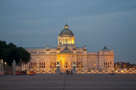 Ananta Samakhom Throne Hall,Twilightのeditorial素材