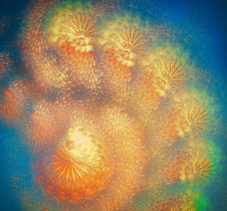 Abstract Beatiful Colorful Fractal Backgroundsの写真素材