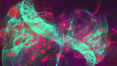 Abstract Beatiful Colorful Fractal Backgroundsの写真素材