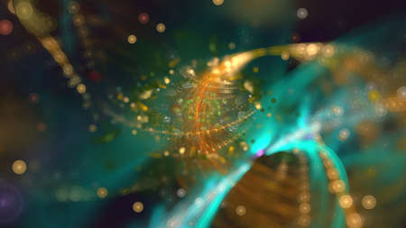 Abstract Beatiful Colorful Fractal Backgroundsの写真素材
