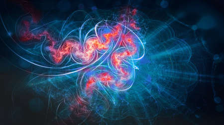 Abstract Beatiful Colorful Fractal Backgroundsの写真素材
