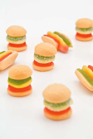 jelly burger   hot dog shapeの写真素材