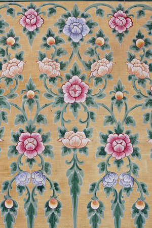 generality in thailand, any kind of art decorated in buddhist church, temple pavilion, temple hall,...
