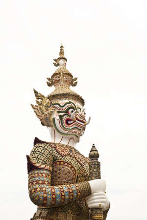 thai giant, created to convey meaning to the protection temple or palace.のeditorial素材