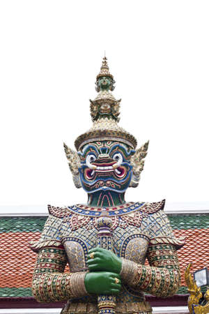 thai giant, created to convey meaning to the protection temple の写真素材